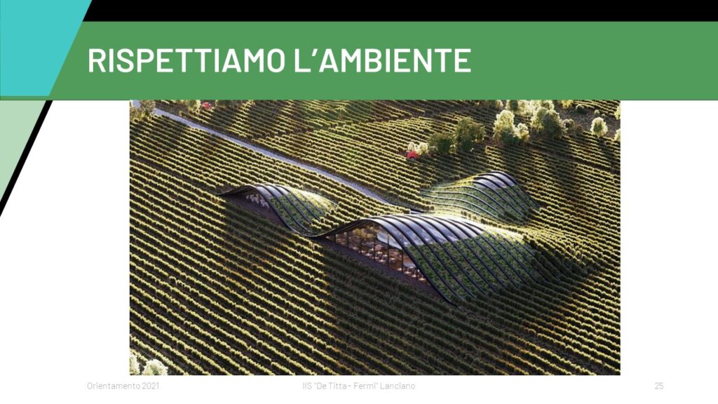 Rispettiamo l'ambiente Rispettiamo l'ambiente