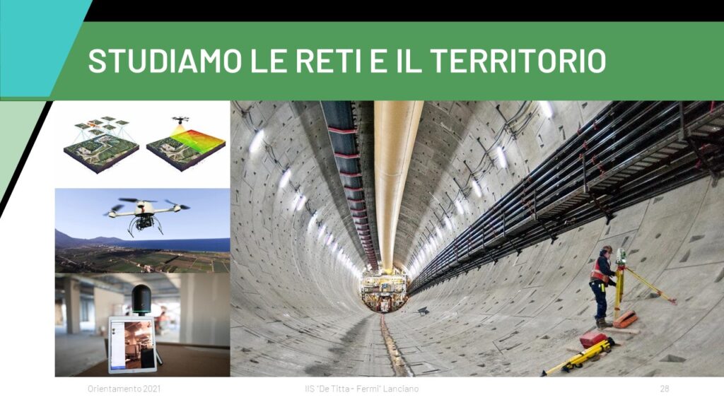 Studiamo le reti e il territorio Studiamo le reti e il territorio