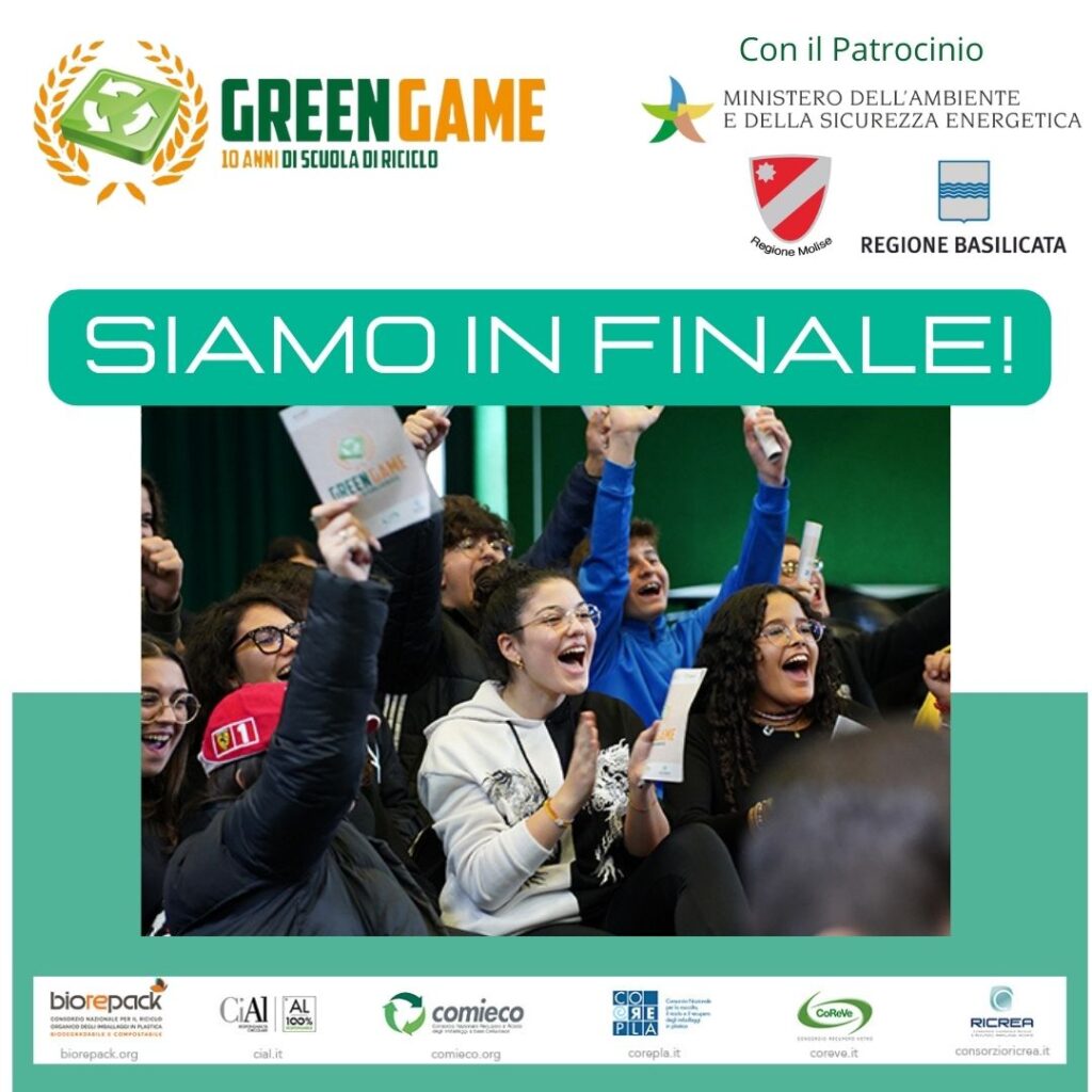 Due classi raggiungono la finale nazionale del Green Game