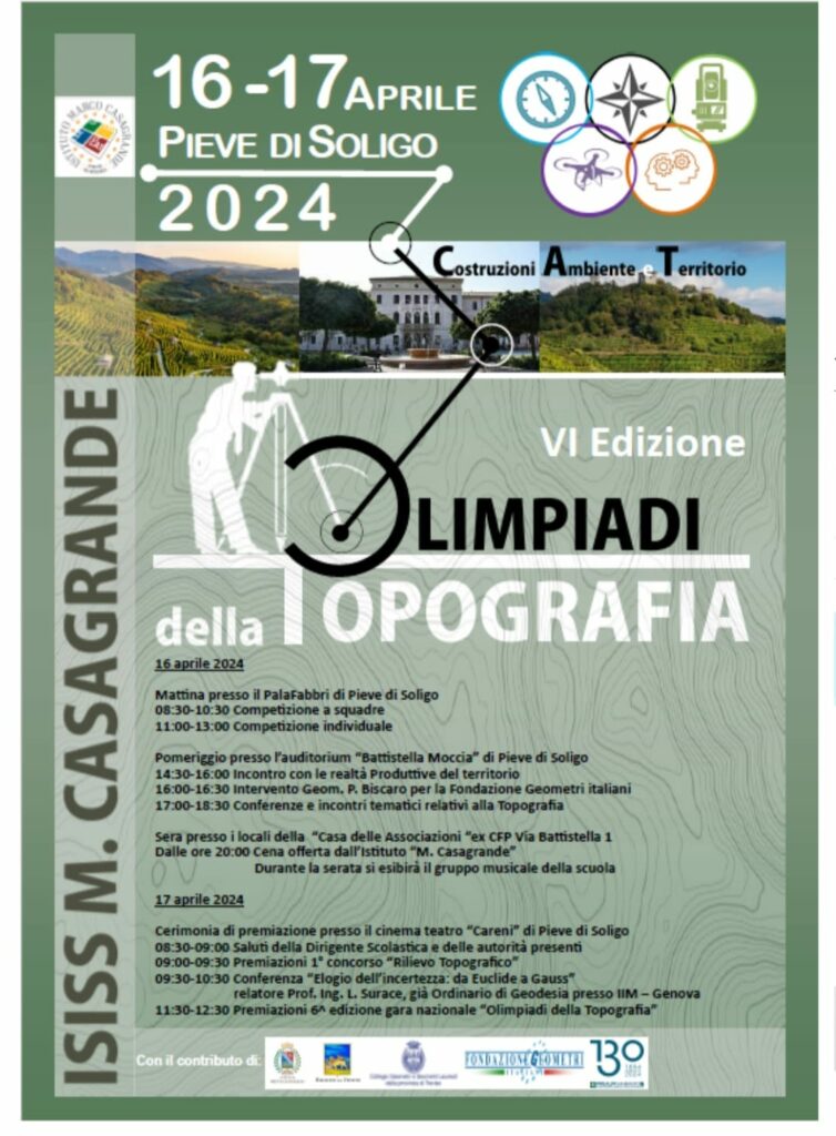 Olimpiadi di Topografia a Pieve di Soligo (TV)